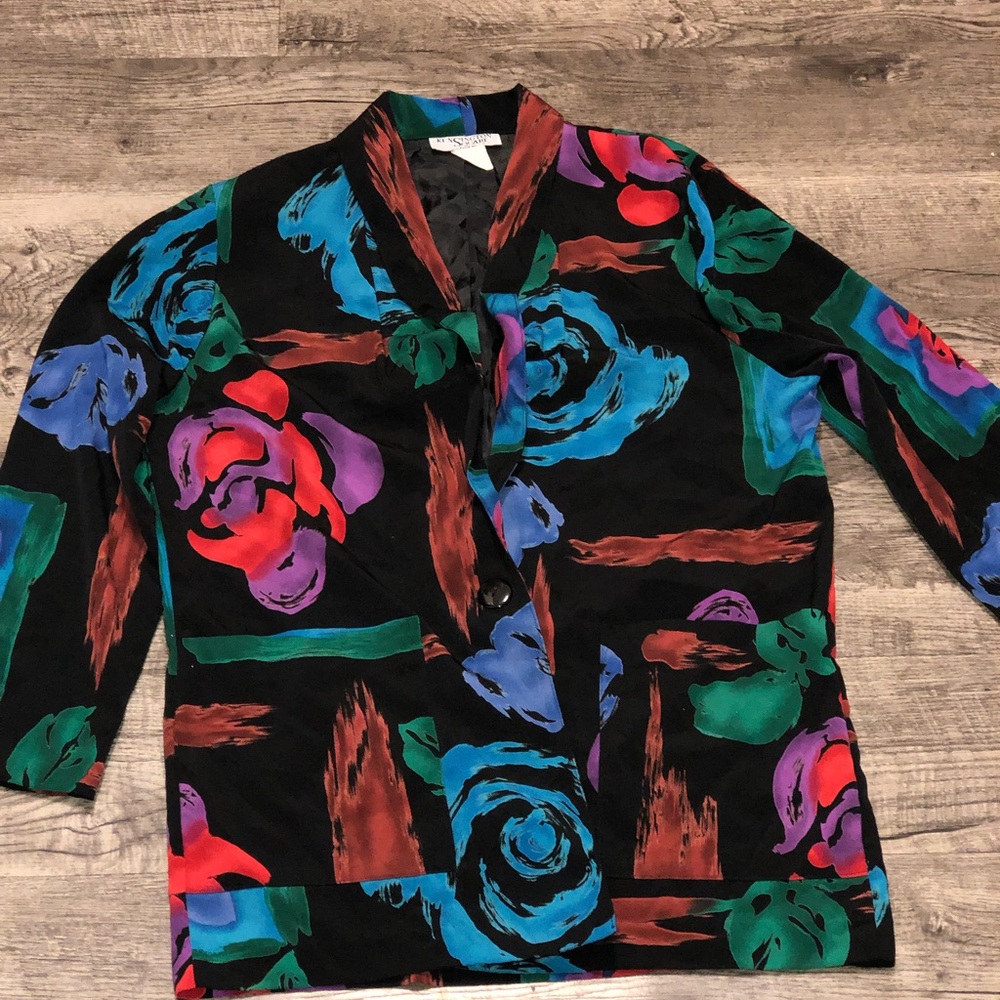 Vintage Multi Color Blazer